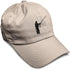 Soft Baseball Cap with Fly Fishing B Embroidery - Cotton Dad Hats for Men & Women