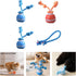 NIHUIFA Automatic Bouncing Toy with Interactive Sound Chew Resistant ABS for Indoor Outdoor Puppy Play