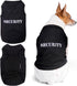 Parisian Pet Dog T-Shirt, 'Security' - 100% Cotton, Breathable, Sleeveless Vest, Machine Washable, 4XL