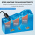 Small Submersible Adjustable Aquarium Heater, Mini Fish Tank Heater 10W with External Temperature Controller