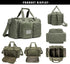 Gun Range Bag for Handguns and Ammo, Tactical Pistol Case Duffle Bags for Shooting Range Sport