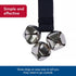1" 31" Coastal Pet - Advance - Dog Potty Training Bells, Black, x