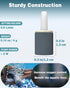 Pawfly 12 Pack Aquarium Air Stone Cylinder Bubble Diffuser Tool for Nano Air Pumps, Small Buckets, and Fish Tanks
