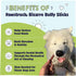 Pawstruck Natural Bizarre Bully Sticks Bargain Bag for Dogs and Puppies – Variety Pack of 5–7" Long-Lasting Beef Chew
