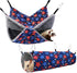 petonfun Ferret Rat Hammock Set Guinea Pig Hideout Bed,Soft Hamster Toys Hanging