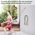 Resistance Band Wall Anchor, Workout Wall Mount Anchor, Exercise Band Hook, White Workout Band Holder