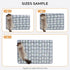 1 Pack 3 Blankets, Super Soft Fluffy Premium Cute Elephant Pattern Pet Blanket, Flannel Throw for Dog, Puppy, Cat (Dark