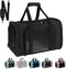 Top tasta Dog Cat Carrier: Portable Foldable Carrier for Small Medium Large Cats Dogs Under 25 Lbs, Black Large