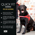 EzyDog Premium Quick Fit Adjustable Dog Harness Vest - Perfect for Training and Walking, Padded for Comfort (X-Small,