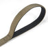 Short Dog Leash with Soft Padded Handle and Heavy-duty Clip & Nylon Webbing - 12 Inches / 18 Inches / 24 Inches Lead for Large and Medium Breed Dogs. (Military Green, 24 Inches)