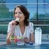 17Oz Clear Milk Bottle, Leakproof Cap Reusable Drink Container for Juice Soda Tea Storage Portable for Outdoor Sports