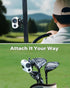 A2C 3M 1s Magnetic Range Finder Holder One-Lock Golf Rangefinder Mount with Adhesive Adapter, Lock & Release, Golf