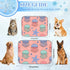 imiBBWQu Summer 27" 22" Dog Cooling Mat Starfish Pink Ocean Jellyfish Kuehlmatte Fuer Hunde Washable Dog Cooling Pad
