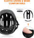 Skateboard Helmet, Multi-Sport Bicycle Helmets, Adjustment Bike Helmets for Skating, Longboard Commuter Helmet for Men