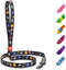 WAUDOG Nylon Dog Leash for Small and Medium Dogs 4 Ft - Heavy Duty Leash for Large Dogs & Puppy Leash