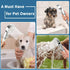 (5 Klleyna Filter Dog Shower-Attachment for Bathtub-Faucet - ON/OFF Shower Head Attaches to Tub Spout, Pet Wash Hose