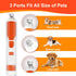 CATPICK 7-Speed Trimmer Dog & Cat Nail Grinder with Light - Ring LED Safe to Avoid Overcut, Quiet Low Vibration