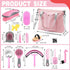 15 Sets Abbylike Pieces Horse Grooming Kit with Organizer Tote Bag Tack Room Supplies Horse Brush Care Equine Cleaning