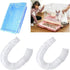 SquEqu 50 Pack Disposable Rabbit Litter Box Liners Disposable Rabbit Cage Cover Liner Waterproof Plastic Wrap