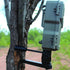 HME Trail Camera Holder Tree Mount with 360-degree Rotational Camera Head, Compact Design