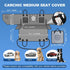 CarChic Hammock 600D Dog Car Seat Cover for Back Seat - Waterproof Pet with Embedded Insert Door Protectors, Oxford