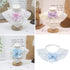 ANNUOZE 3 PCS Chiffon Cat Bibs with Bows, Sweet Lace Ruffle Dog Bib Collars, Cute Kitten Bandana Scarf, Pet Accessories