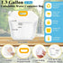 12 Pack 1.3 Tessco for you Gallon Collapsible Water Storage Bag Water Container Emergency Jug Plastic Storage Pouch