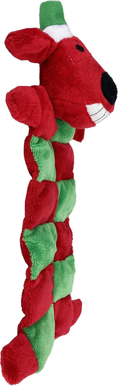 12" Christmas Loofa Squeaker Mat for Dogs
