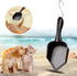Cat Scooper Fine Sand Sifter Kitty Litter Scoop with Pointed End for Pet Reptile Terrarium