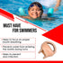 Swimming Nose Clip with String, Comfortable Soft Latex Plugs for Kids and Adults