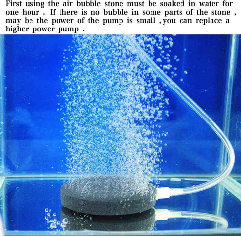 1.6 Inch Air Stone for Aquarium - Air Stone for Fish Tank and Hydroponics Air Pump