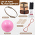 13.5" Set Wavar Pilates Essentials Kit for Women Pilates Equipment with Magic Circle Mini Ball Resistance Band Premium