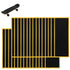 Sinbana 30pcs PRO Fingerboard Grip Tape, 110x38mm/4.33x1.5in Foam Grip Strips for Fingerboard Skateboards