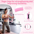 Teyva Daily 11 Set 3 Pcs Pink Yoga Accessories for Women, Home Pilates Essential Kit for Workout Gym Lover Gifts