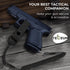 TECEUM Tactical Pistol Lanyard, 3+ Colors, Equipment Accessories for Military, Police, Security, Anti-Loss Elastic Coil