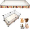 JOGEPEYO Guinea Pig Cage LinerWashable Waterproof Oxford Cloth Cage Liners for Small Animals,Hamster