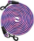 BTINESFUL Dog Tie-Out Long Tether Rope Leash, 8ft/12ft/20ft/30ft/50ft/75ft for Large Medium Small Dogs, Outdoor