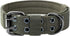 OneTigris Military Dog Collar with Metal D Ring & Buckle, Adjustable, 2 Sizes (Ranger Green, L)