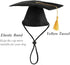 Dog Graduation Cap and Bowtie Collar Set, Pet Grad Costume