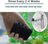 2 AQUANEAT Aquarium Air Powered Sponge Filter with Ceramic Media Balls, for Betta Fry Shrimp Fish Tank, with Spare