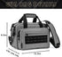 VEAGIA Pistol Case Range Bag, Soft Carrying Shooting Bag for 2 Pistols and Ammo Pouch