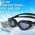 WIN.MAX Polarized Swimming Goggles Swim Pool Goggles Anti Fog Anti UV No Leakage Clear Vision for Men Women Adults
