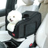 Dog Car Seat Center Console - Portable Booster Seat for Small Pets, Fully Detachable and Washable