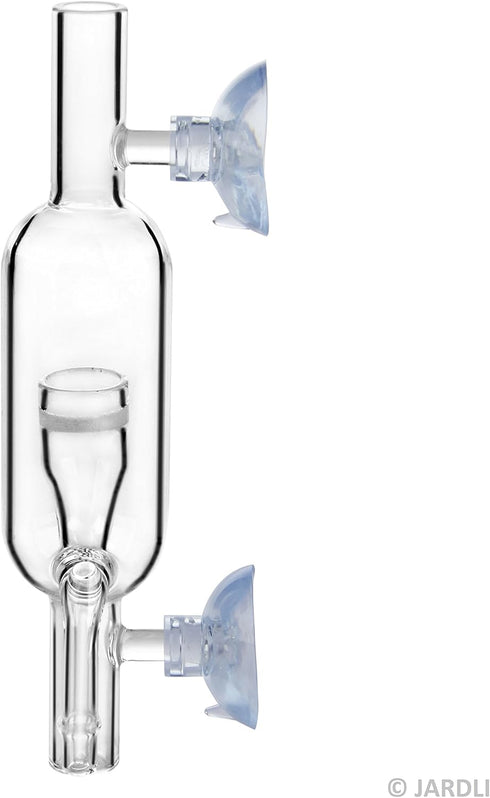 Glass Inline CO2 Atomizer Diffuser System for Aquarium Planted Tank, 13mm for 12/16mm Hose