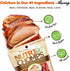 NutriChomps Dog Chews, 6-inch Braids, Rawhide-Free Dog Treats, Healthy, 4 Count, Real Chicken Flavor