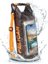Pelican Marine IP68 Waterproof Dry Bag 2L, Roll Top Backpack with Phone Case for Boating & Kayak Accessories