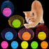 Jecery 5 Pcs Cat Spring Balls Toys Stretchable Rolling Balls Colorful Playful