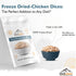 10 7-Year Pack 1 MOUNTAIN ESSENTIALS Freeze-Dried Diced Chicken Fully Cooked and Ready to Eat | Everyday Pantry Staple