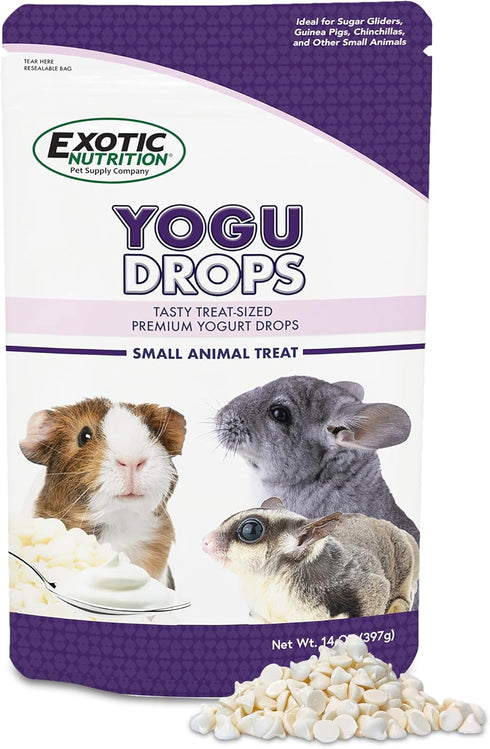 Yogu Drops (14 oz.) - All Natural Healthy Yogurt Treat - for