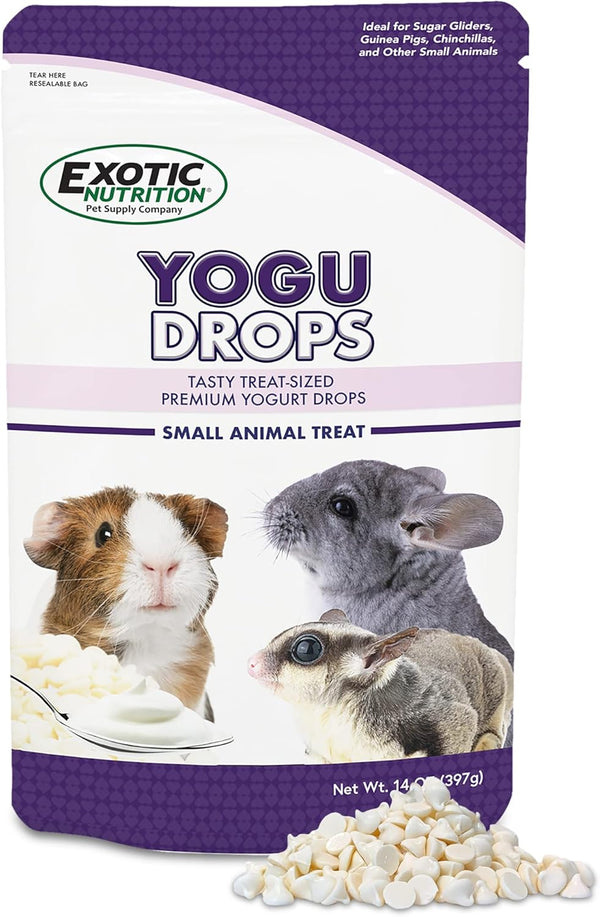 Yogu Drops (14 oz.) - All Natural Healthy Yogurt Treat - for